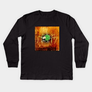 EEKBUG SPIDER - illustration of an alien eek bug spider Kids Long Sleeve T-Shirt